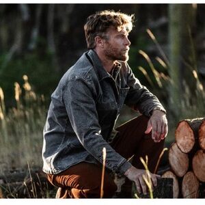 New: Unison (Australia) The Max Chorecoat or Chore Coat. Denim. Size Large